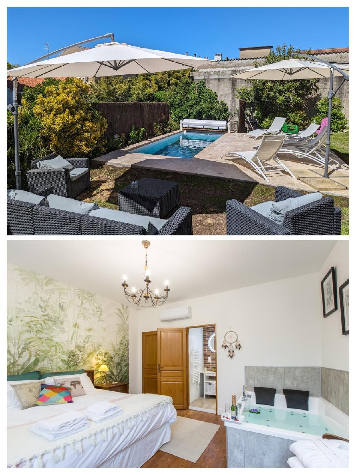 "Le Jardin Sur L'Eau "Chambres D'Hotes Et Appartements Tout Confort Aire-sur-l'Adour Exterior photo